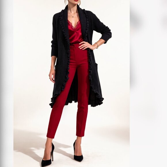 American Glamour Sweaters - American Glamour Badgley Mischka‎ sweater cardigan S